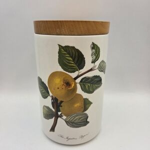 Vintage Pomona Portmeirion Ingestrie Pippine Lidded Storage Jar Canister